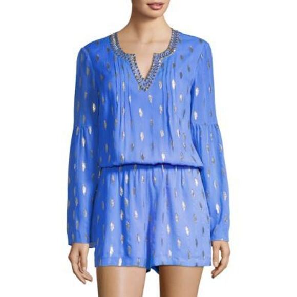 Lilly Pulitzer Ariele Silk Romper – Size XS – EUC - Picture 10 of 16